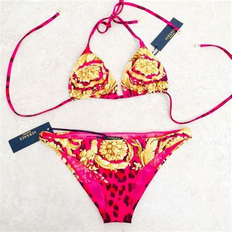 versace bag pink|pink versace bikini.